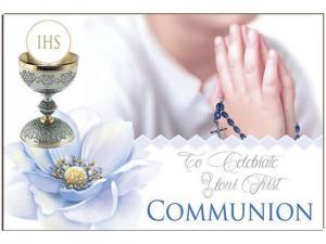 Post a Plaque: First Communion Boy