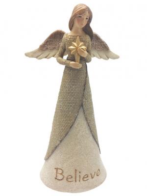 Angel: Burlap Believe