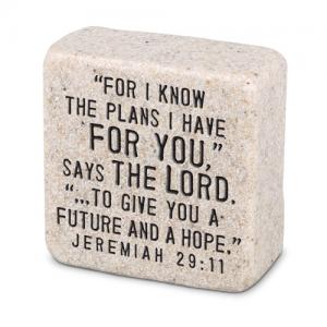 Scripture Stone: His Plans