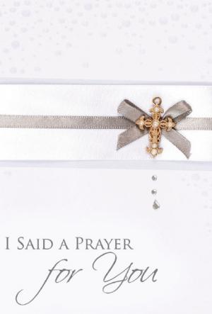 Card: I Said a Prayer For You 3D