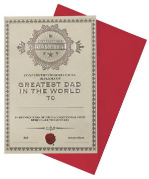 Card: Birthday Greatest Dad In The World