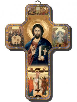 Cross: Icon, Christ the Teacher