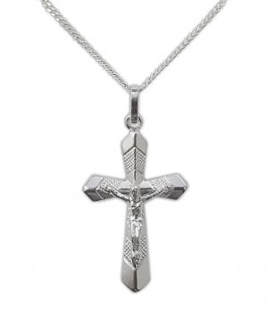 Necklace: Crucifix Sterling Silver