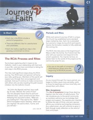 Journey of Faith for Adults: Catechumenate