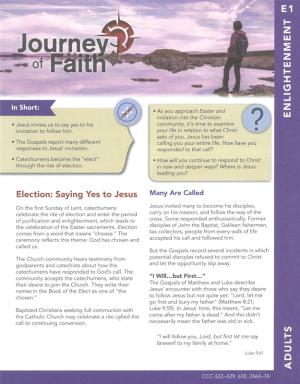 Journey of Faith for Adults: Enlightenment