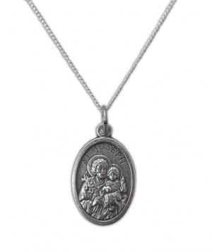 Necklace: St Joseph Medal on a Chain