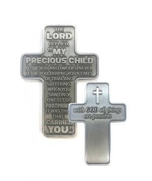 Pocket Cross: Metal, Precious Child