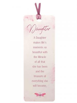 Bookmark: Words to Inspire, Daughter