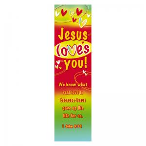 Bookmarks: Jesus Loves You, Pack of 10