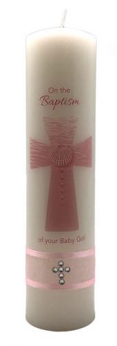 Candle: Baptismal - Girl