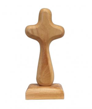 Cross: Olive Wood Comfort Standing Magnetic