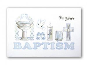 Card: Baptism Boy