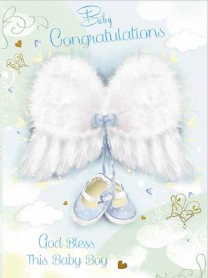 Card: Baby Congratulations Boy