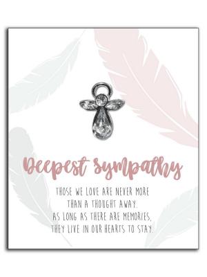 Lapel Pin: Deepest Sympathy