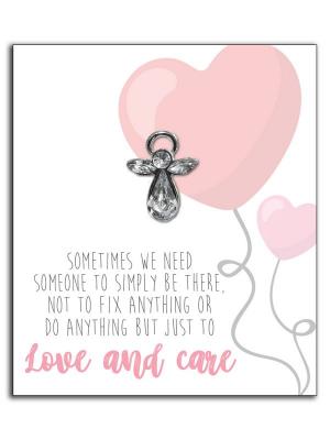 Lapel Pin: Love and Care