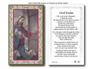 Holy Card: 23rd Psalm