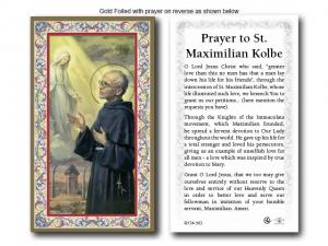 Holy Card: Maximailian Kolbe