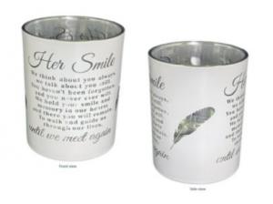 Candleholder: Her Smile