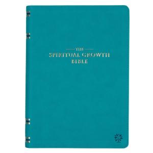 Bible: Spiritual Growth Faux Leather Teal