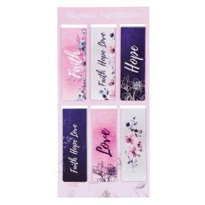 Magnetic Pagemarkers: Faith Hope Love - 1 Corinthians 13:13