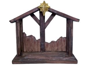 Nativity Stable:  42cm - For pieces up to 20cm