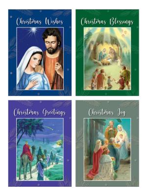 Christmas Cards: Budget Pack of 8