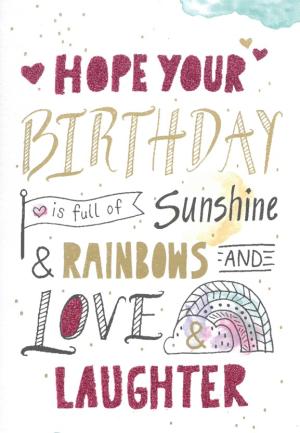 Card: Birthday Sunshine