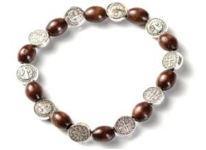 Rosary Bracelet: St Benedict