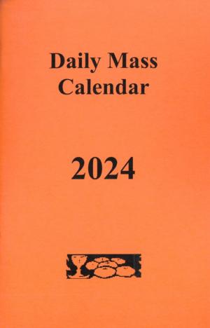 Daily Mass Calendar NZ 2024 Missals Mass Books Adult Pleroma   663412 