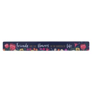 Magnetic Strip: Friends are the Flowers of Life