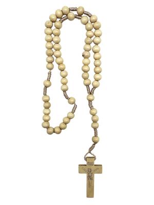 Rosary: Natural Wood