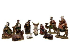 Nativity Set: 14cm 11 pieces