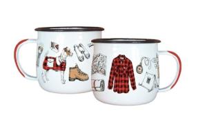 Mug: Enamel Tramping