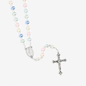 Rosary: Multicoloured Pearl