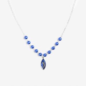 Necklace: Blue Marian