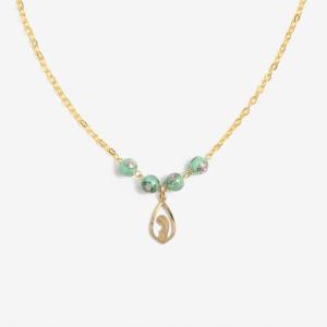 Necklace: Green Marian