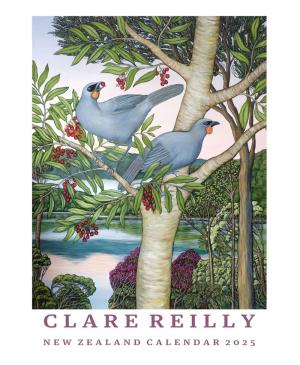 Calendar: 2025 Clare Reilly, Birds