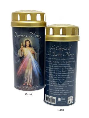 Candle: LED Devotional Divine Mercy