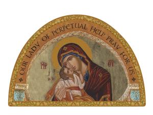 Plaque: Arch Icon - Mother and Child