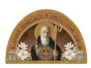 Plaque: Arch - Saint Benedict