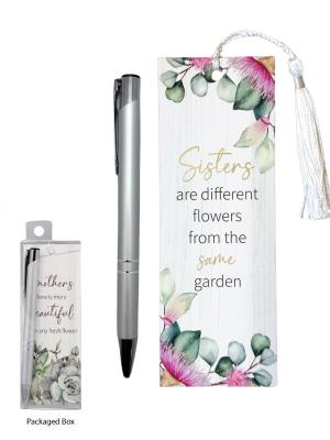 Bookmark & Pen Set: Sister