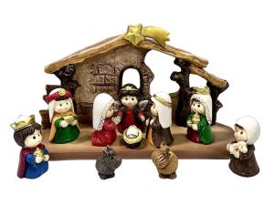 Nativity Set: Children's 10 Pieces