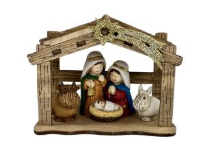 Nativity Scene: Child's Holy Family