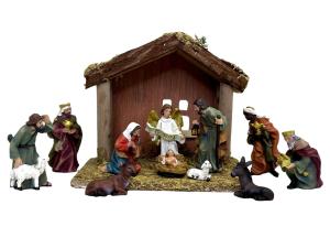 Nativity Set with Stable