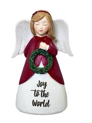 Little Blessing Angel: Christmas Joy - Wreath