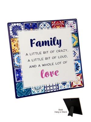 Plaque: Amalfi - Family