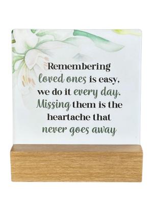 Plaque: Loved Ones