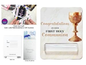 Gift Card with a Twist: First Holy Communion