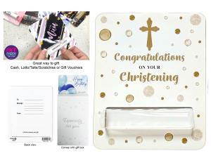 Gift Card with a Twist: Christening