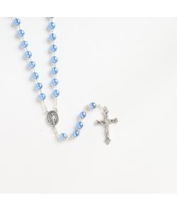 Rosary: Blue Pearl